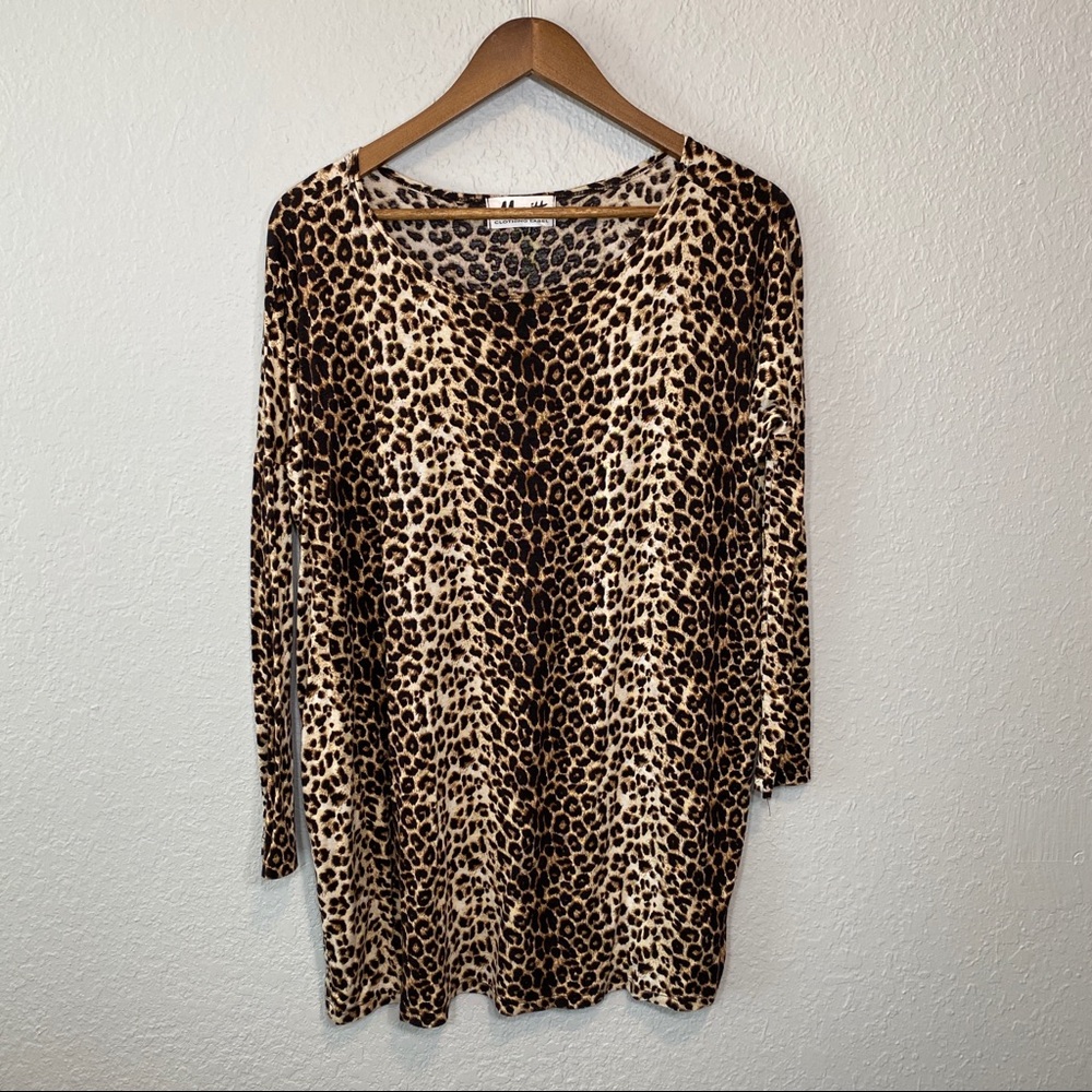Meritt | Cheetah‎ Tunic